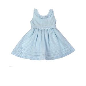 Baby girls blue dress 6 months